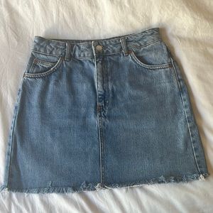Topshop Jean skirt